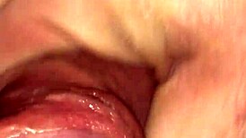 Drippinglips85 tries double penetration with toy and cock