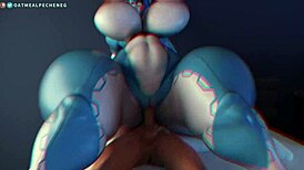 Bonnie Rides Hard in Wild Anime Action! 😜