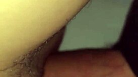 Drippinglips85 tries double penetration with toy and cock