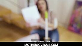 bianka blue sucks stepsons dick for bad grades