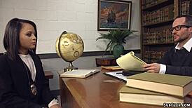 Clowns Gangbang Petite Brunette Babe In Slave Domination And Assfucking