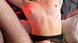 Sex in stockings, sucking dick and fingering 😈