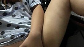 My filipina girlfriend masturbates before work every morning