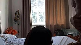 Young Latina Records Doggystyle Fuck With Boyfriend