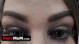 good morning stepmom with a shaved pussy blowjob