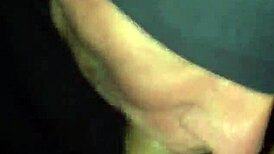 Guy deepthroats an old man in this casual scene