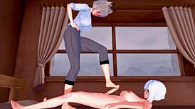 3D Hentai with Big Tits and Ass Futa