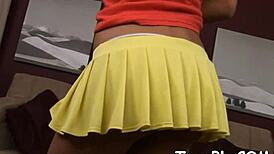 Smitten Beauty Engulfing Fellows Lovestick Zealously In Rough Blowjob