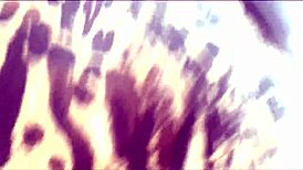 Veteran foreigner in leopard leggings