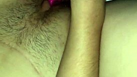 Drippinglips85 tries double penetration with toy and cock