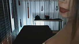 Big Boobs Babe Teases Wet Pussy on Webcam!