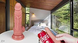 Adonis Realistic Silicone Dildo Fuck