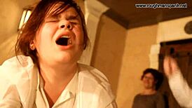 I felt every brutal spank, a raw ritual tearing me apart tonight.