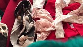 Wife's Sexy Panties Explored While She's Away!