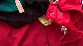 Wife's Sexy Panties Explored While She's Away!