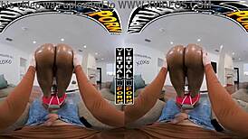 Horny Black Stepmom Lia Lovely Teaches Lesson with Big Ass