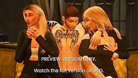 in this 3d hentai preview, the party turns into a gangbang with pussy licking and banging.