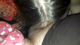 Give me HEAD BEFORE BED with deepthroat blowjob!