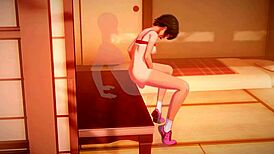 Mio Katou Masturbates Hard and Gets Creampied