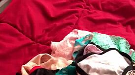 Wife's Sexy Panties Explored While She's Away!