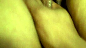 Chubby Ebony Squirts Puddle