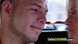 Horny Swinger Couple Dives Into INTENSE SEX At The Swing House