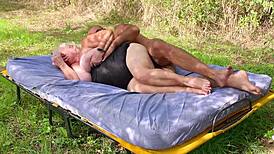 hey granny, wanna swallow cum after some hot anal action?