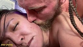 Facefucking Submissive Asian Girlfriend