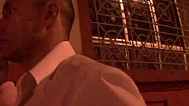 Religiosa Fogosa Não Resistiu A Uma Cantada Na Rua E Acabou Dando O Cu Para Dois Caras Dotados - Jessica Winchester - Fabio Lavatti - Nego Catra - Direção Andre Garcia - Cena Completa No Red