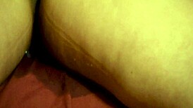 Chubby Ebony Squirts Puddle