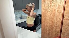 chloe temple rides big dick allen swift in cowgirl creampie scene