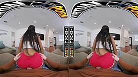 Horny Black Stepmom Lia Lovely Teaches Lesson with Big Ass