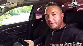 schlanke deutsche blonde milf abgeschleppt für geilen outdoor sex