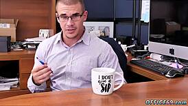 Wow! Handsome muscle gay slams hardcore in wild action!