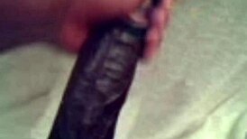 Black dick stroke and cum compilation