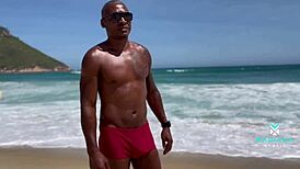 Rough Sex with Fan on Brazil Beaches