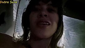 Uberförare knullar rakad fitta för betalning