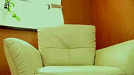 asian babe lovin a huge dildo then gettin a cock to mouth cumshot!