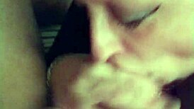 My step aunt says, 'Suck my cock'