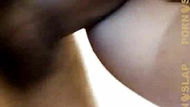 nikki delano licks cum from floor