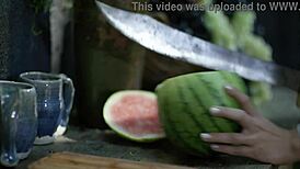 I-I can't believe how hot this girl is, solo masturbating her tight pussy with those big tits bouncing.