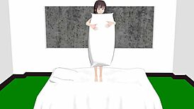 Japanese Hentai of naked bodies and softcore action graphically animated