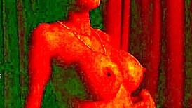 After photo shoot, photographer fucks latina models in his room.