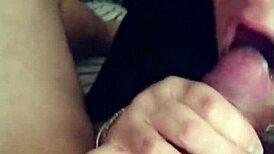 My step aunt says, 'Suck my cock'