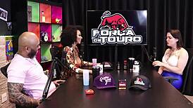 melissa leal in sheer red lingerie during pandemic