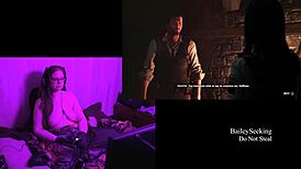 NAKED MONSTER WITH BIG NATURAL TITS IN EVIL WITHIN 2 PLAYTHROUGH