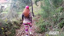 Impressive Latina BBW with Huge Ass Gets Banged Hard in Woods