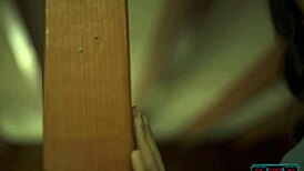 Huge boobs black milf brooklyn wren rips clothes in intense solo striptease for playboy