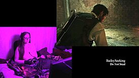 NAKED MONSTER WITH BIG NATURAL TITS IN EVIL WITHIN 2 PLAYTHROUGH