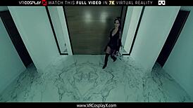 Busty April Olsen Rides Monster Cock Deep